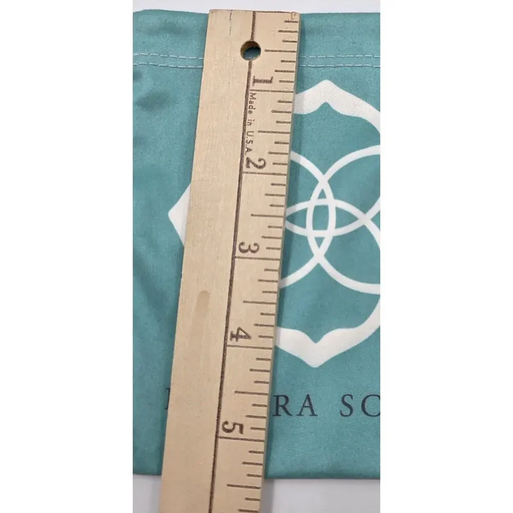 Kendra Scott Blue Turquoise Jewelry Drawstring Dust Bags Pouches-Lot Of 3